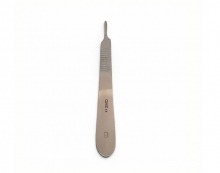 Scalpel Handle No. 3 - Stainless Steel - Stainless Steel Img: 202202121