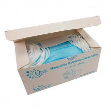 Box of disposable masks (50 units) Img: 202403231