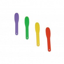 PLASTIC SPATULAS VARIOUS COLORS X 6UD. Img: 201807031
