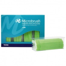 Microbrosses Dentaires Jetables 4 Tailles (1.2mm-2.5mm) - Lot De 100 à 1000 Pièces