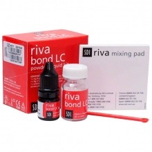 Riva Bond LC: Universal Adhesive Kit Powder / Liquid (5 g / 7.2 ml) Img: 202107101