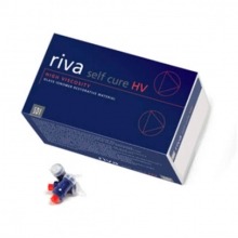 Riva Self Cure HV: Glass Ionomer in Capsules (50 units) A1 Img: 202106191