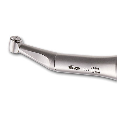 Sandent 8:1 Endodontic Contra Angle Handpiece – Internal Spray, Autochuck – Dental