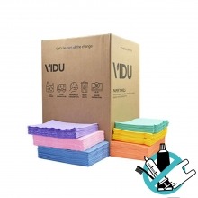 Blue Disposable Bib Napkin (500 units) Img: 202503221