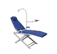 Portable Dental Chair - LED Lamp and Tray Img: 202204301