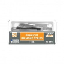 Poxicut System: Interproximal Polishing System - Thin strip type 1, 0.150 mm (12 pcs) Img: 202409071