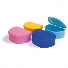 ASSORTMENT OF COLOURED PROSTHESIS BOXES 12u. Img: 202102271