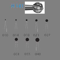 H141.205. CA Ball end Burr (1 pcs) - NO. 027 Img: 202303111