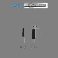 8855.314. Diamond Conical Round FG Burs (5 pcs.) - NO. 012 Img: 202204021 8855.314. Diamond Conical Round FG Burs (5 pcs.) - NO. 012 Img: 202204021