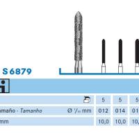 S6879.314 Bur. Diamond Cylindrical Pointed FG (5 pieces) - Nº012 Img: 202204021