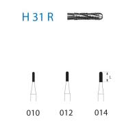 H31R.314 Bur. Cylindrical Rounded FG (5 pcs) - Nº010  Img: 202204091