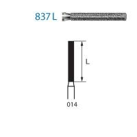 837L.314.014 Burs. Flat Cylindrical Diamond FG (5 pcs) - NO. 014 Img: 202204161