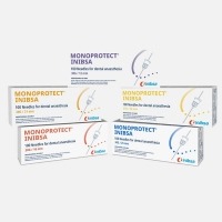 Monoprotect: Sterile Dental Needles for Anaesthesia (100 pcs) - 30G (0.3 x 25 mm) Img: 202307011
