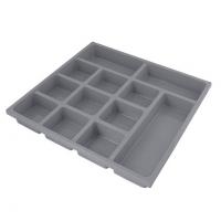 Tray with compartments - Rigid plastic-12 Compartments Img: 202010171