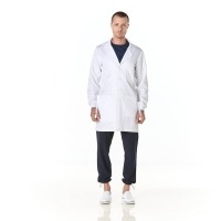 Toledo QX Man's Sanitary Gown Repellent Antibacterial - S - White Img: 202302111