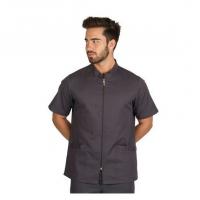 Zippered scrubs - Men (Various Colors)-Size M - White Img: 202009121