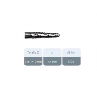 Tungsten carbide burr H33R.104.016 (5 pcs.) - T: 012 Img: 202507191