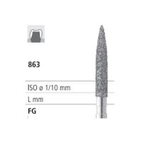 9405L.6 863. Diamond Flame FG Burr (6 pcs) - Nº009 Img: 202204301 9405L.6 863. Diamond Flame FG Burr (6 pcs) - Nº009 Img: 202204301