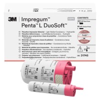 IMPREGUM PENTA L DUOSOFT QUICK REP IMPRESSION POLIETER ( 300ml base + 2 catalyst x 60ml) Img: 202409071