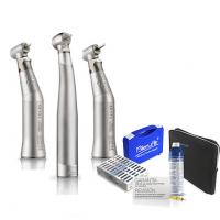 UCM Classic student kit: 2 Contra Angles + Bora Led Turbine + Coupling - Against angles with light Img: 202107101