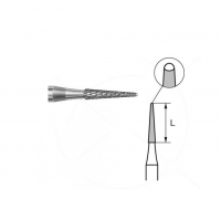 H136 - Carbide Bur for Hadpiece  Img: 201807031