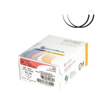 SILK SUTURE 2 NEEDLES TC-15 50u. Img: 202110091