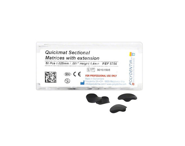 Quickmat: Metal Dies 0.025 mm (50 pcs) Img: 202107101