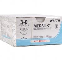 SUTURA MERSILK ETHICON W577H T1 / 2C 3.0 22 mm 36 ud Img: 202009261
