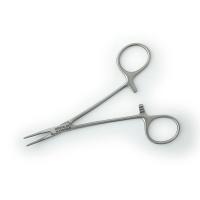 HALSTEAD MOSQUITO HEMOSTATIC CLAMP CURVED 12.5CM. Img: 202205141