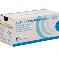 Octosutur: Non Absorbable Silk Suture (12 pcs)  - (3/0) Img: 202305061