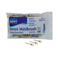 Omni MiniBrush: Mini brush with natural bristles (100 pcs) - Nylon bristles Img: 202109111