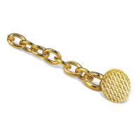 Chain Gold 24 K Pieces Impactadas B. Round 1u. Img: 201807031