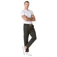 Futura  Sanitary Trousers Slim Men's Antibacterial Repellent  - S - Black Img: 202302111