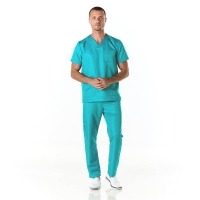 Chicago Men's Antibacterial Repellent Sanitary Set - S - Aquamarine Img: 202302111