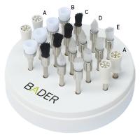 Nylon brushes and cups for polishing and dental prophylaxis (100pcs) Img: 201807031
