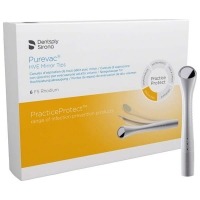Purevac HVE: Suction Cannulas with Mirror (6 units) Img: 202401061