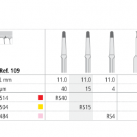 OSC RS15 MILLER 11mm ROOTSHAPE 15μm Img: 201807031