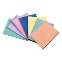 Salvet: Bib Napkins (500 pcs) - Light blue Img: 202304151 Salvet: Bib Napkins (500 pcs) - Light blue Img: 202304151