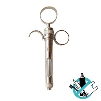 Three Ring Syringe for Anaesthesia - Open Ring Img: 202305201