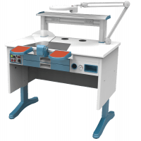 Laboratory bench workstation JT-52 (B) 1m. with vacuum system Img: 201807031