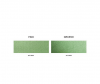 Translucent Green Wax Plates For Casting / Palate - Rug. Fine 0.25Mm Img: 202002291