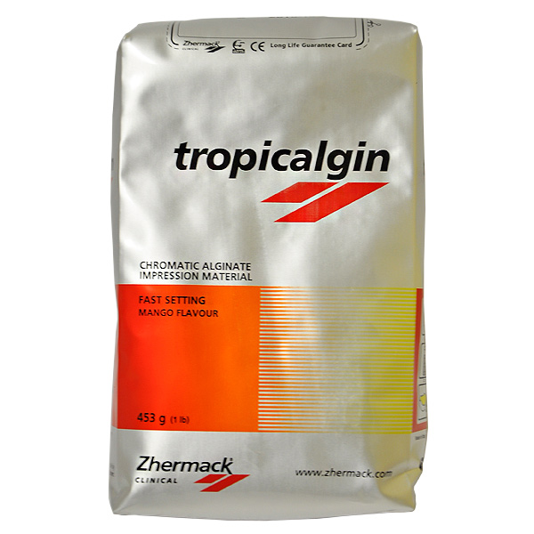 Tropicalgin: Chromatic Dental Alginate (454 gr) - ZHERMACK