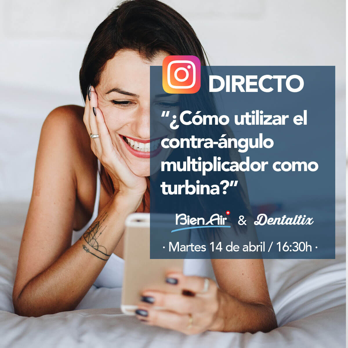 Charla en Instagram Direct