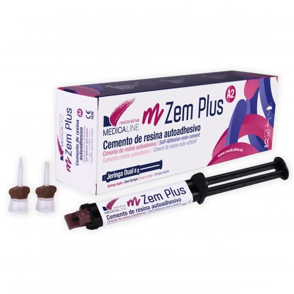  m-Zem Plus Cemento de Resina Autoadhesivo Medicaline 