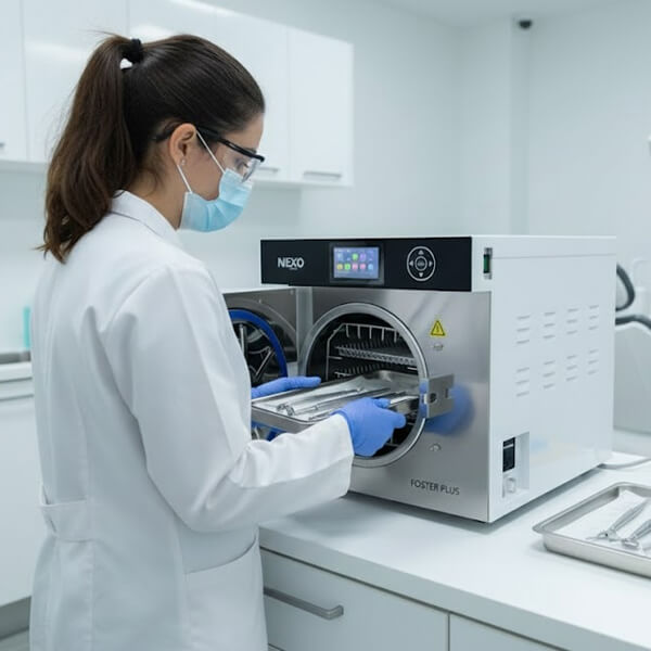 Imprimante intégrée et système de traçabilité de l'autoclave Foster Plus NEXO