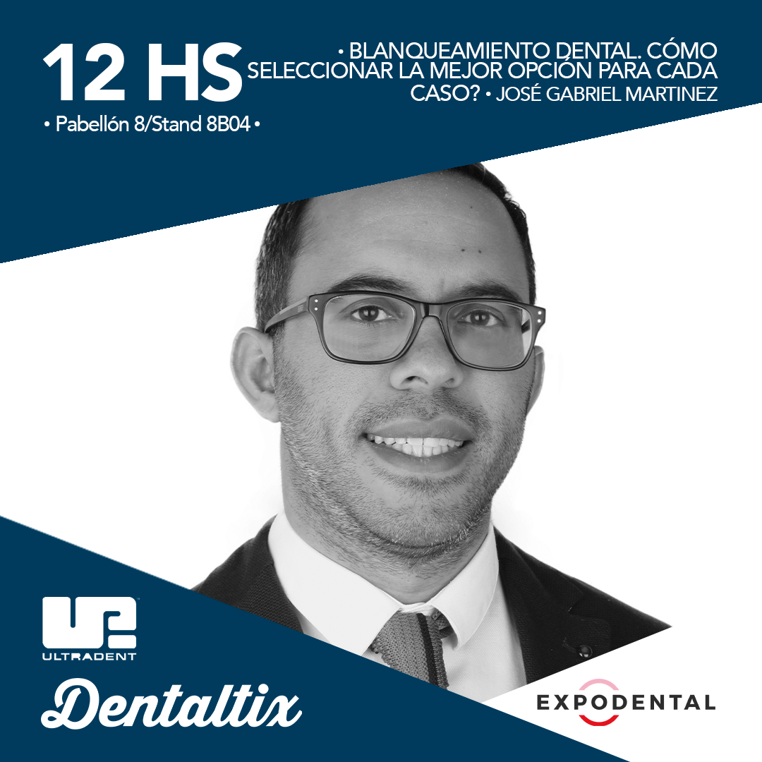 José Gabriel Martinez: Blanqueamiento dental. Cómo seleccionar la mejor opción para cada caso?