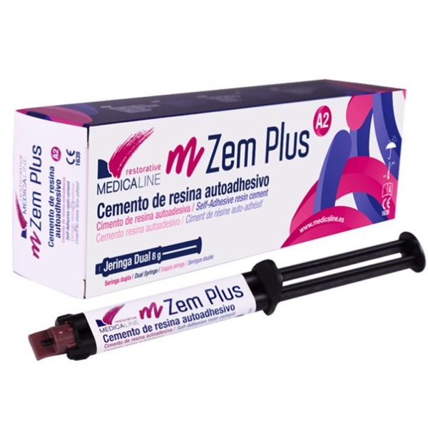 m-Zem Plus: Cemento de Resina Autoadhesivo de Medicaline