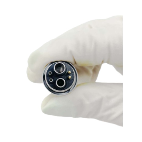 Acople rápido Multiflex con luz LED NEXO para turbina tipo Kavo, vista frontal
