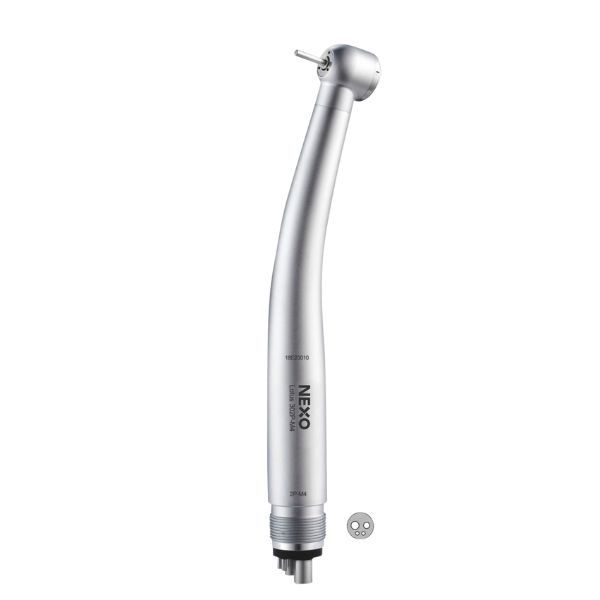 Turbina dental Lotus 302 2P-M4 NEXO sin luz con conexión Midwest M4, vista frontal