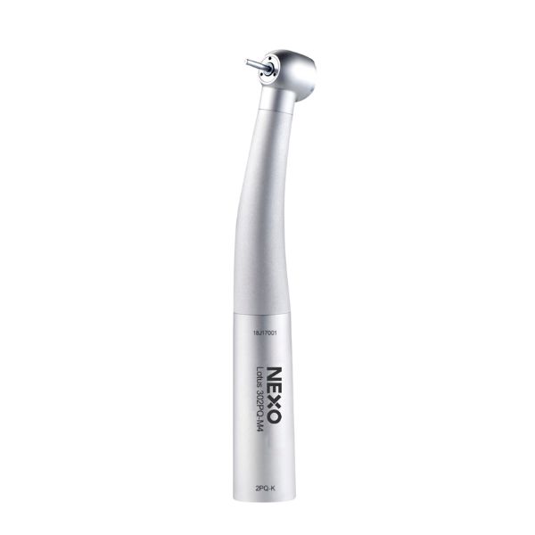 Turbina dental Lotus 302 2PQ-K NEXO con acople Multiflex incluido y sin luz, vista frontal